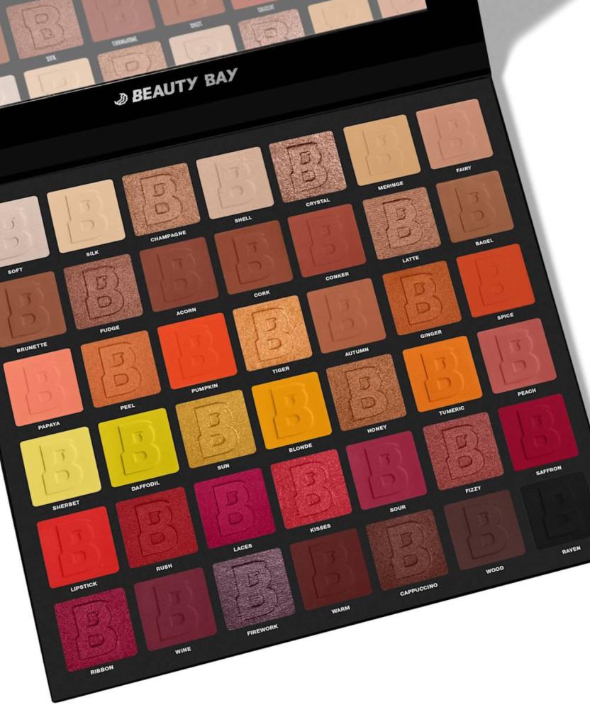 بيوتي باي | باليت ظلال العيون 42 فيري 2 By BEAUTY BAY | FIERY 2.0 42 Colour Palette