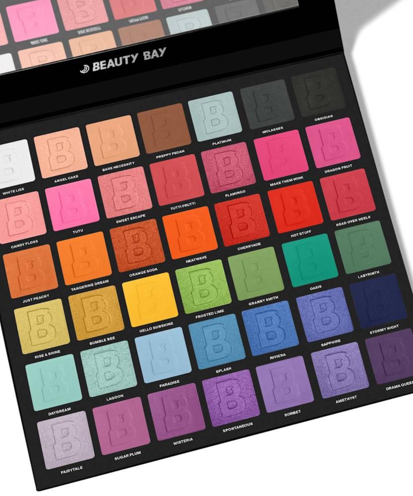 بيوتي باي | باليت ظلال العيون 42 برايت By BEAUTY BAY | BRIGHT 42 Colour Palette