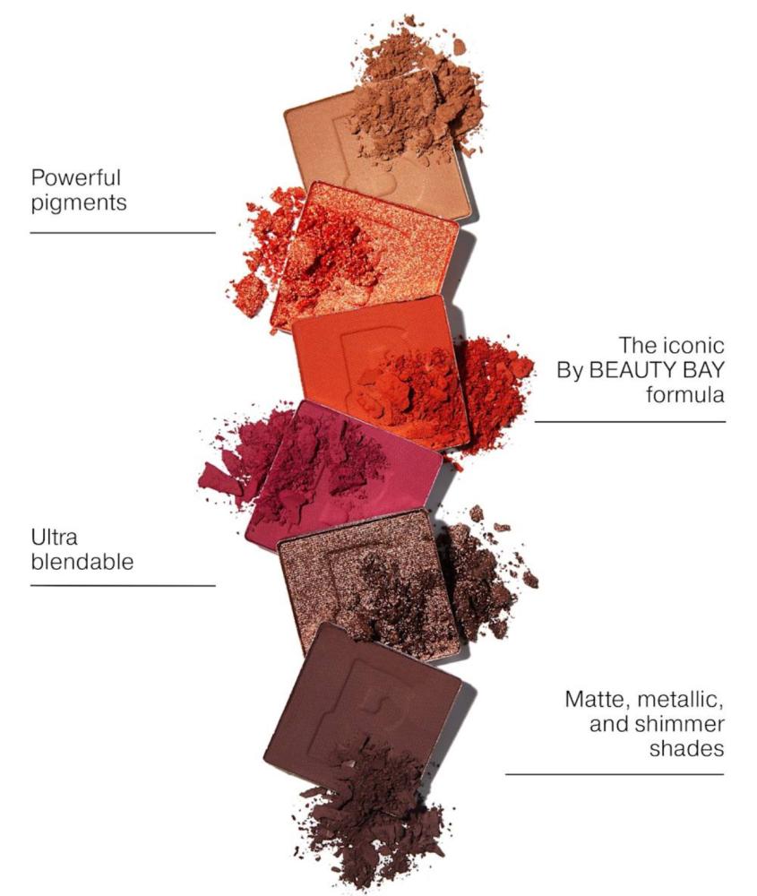 بيوتي باي | باليت ظلال العيون 42 فيري 2 By BEAUTY BAY | FIERY 2.0 42 Colour Palette