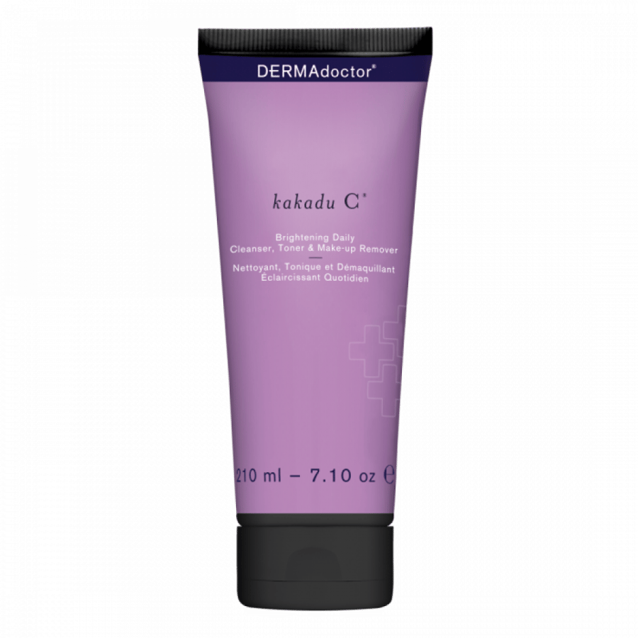 غسول البشرة بالكاكادو سي 3في1 من ديرما دكتور DERMAdoctor Kakadu C Brightening Daily Cleanser, Toner & Makeup Remove
