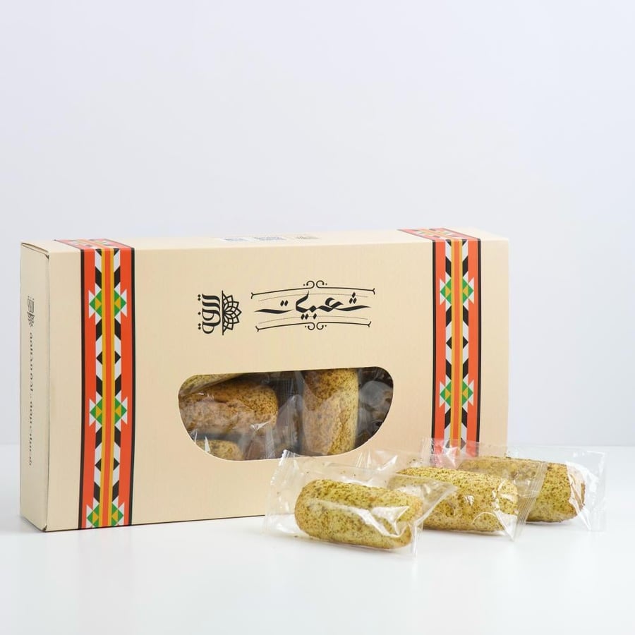 شابورة طرية ابيض بالزعتر