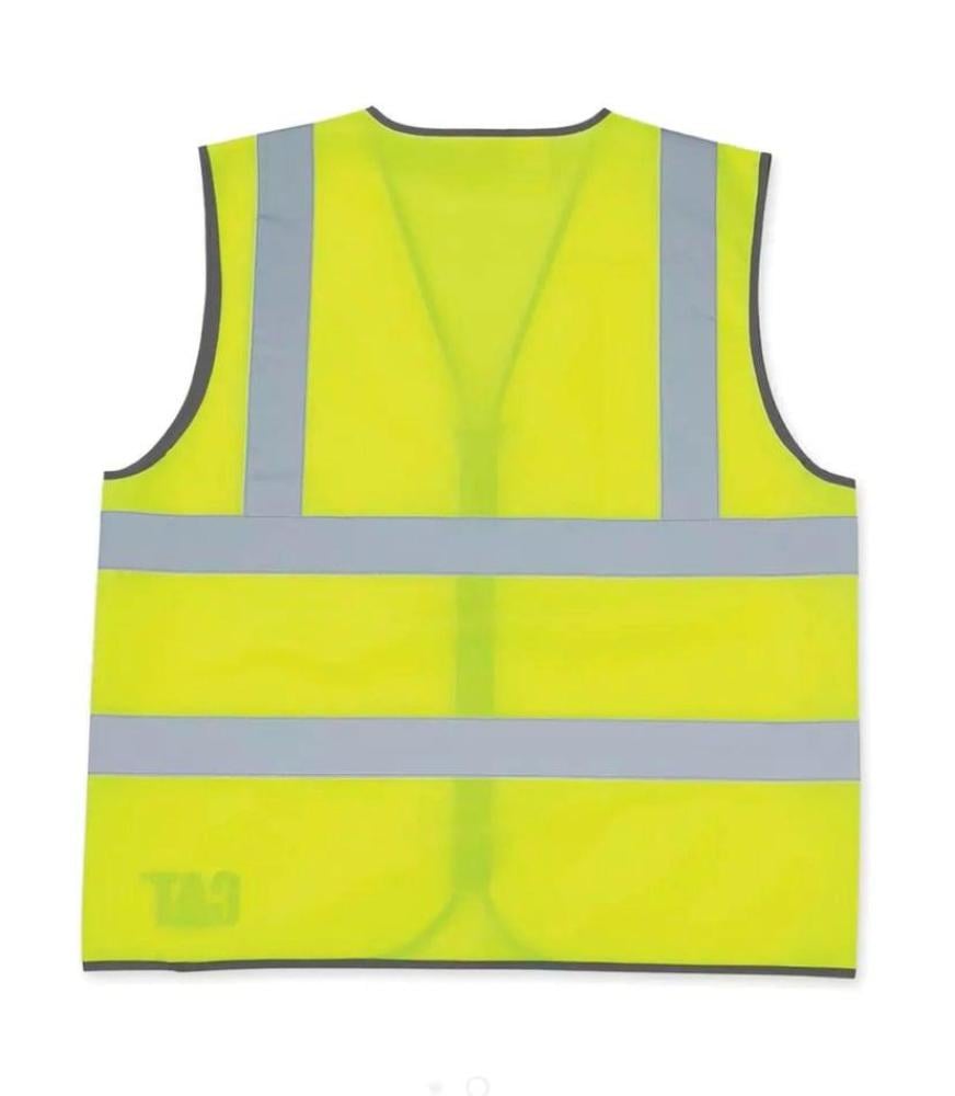 سترة يلق عمال CAT Work VEST 1320025
