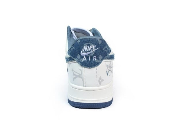 Nike air force louis vuitton (blue / white)