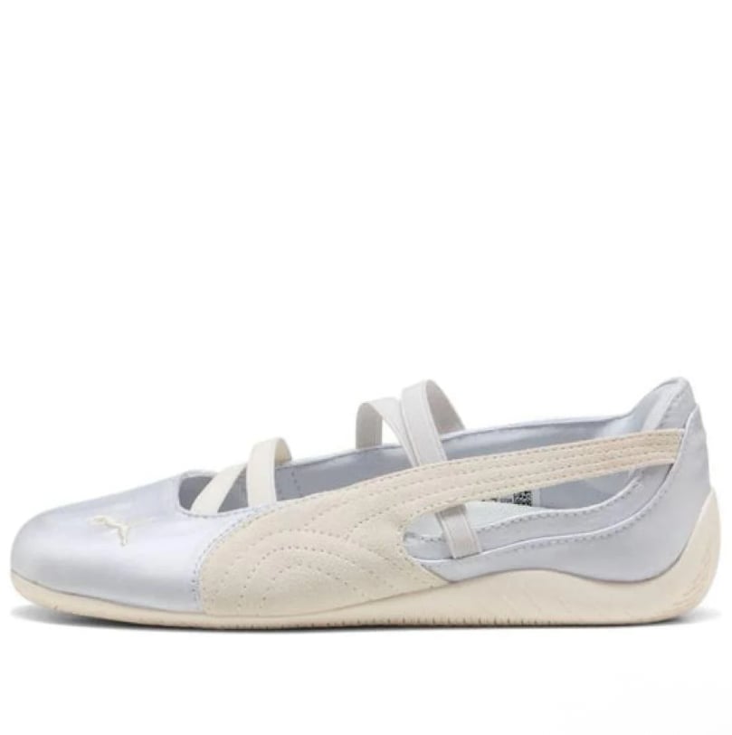 (PUMA SPEEDCAT BALLET (SILVER