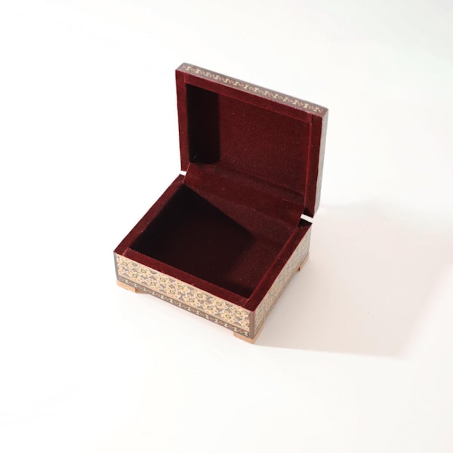 Box inlaid with luxurious Iranian mother-of-pearl