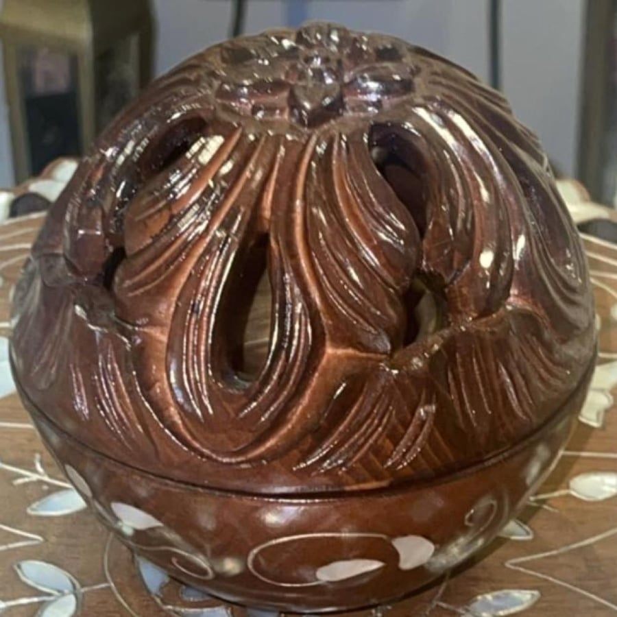 مبخر دمشقي دائري فاخر