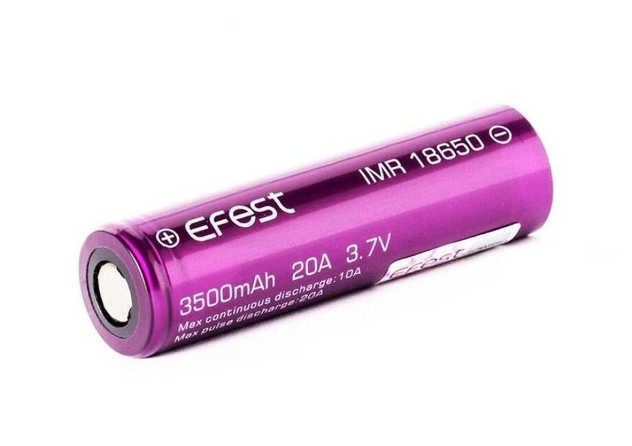 بطاريات ايفست الاصدار الجديد 3500 مل 18650 battery efest 3500 mah
