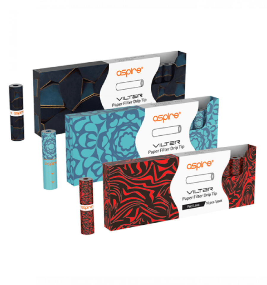 قطف اسباير فلتر كت aspire vilter paper filter drip tip
