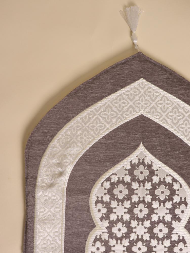 سجادة صلاة موف رمادي| تشكيلة المحراب