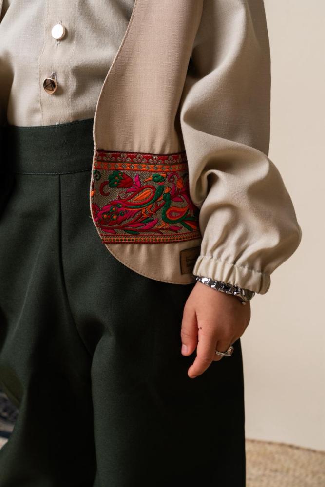 بدلة قرقيعان من سنة إلى 8 سنوات   Kids Gargee’an Outfit – Dar Al Zahra
