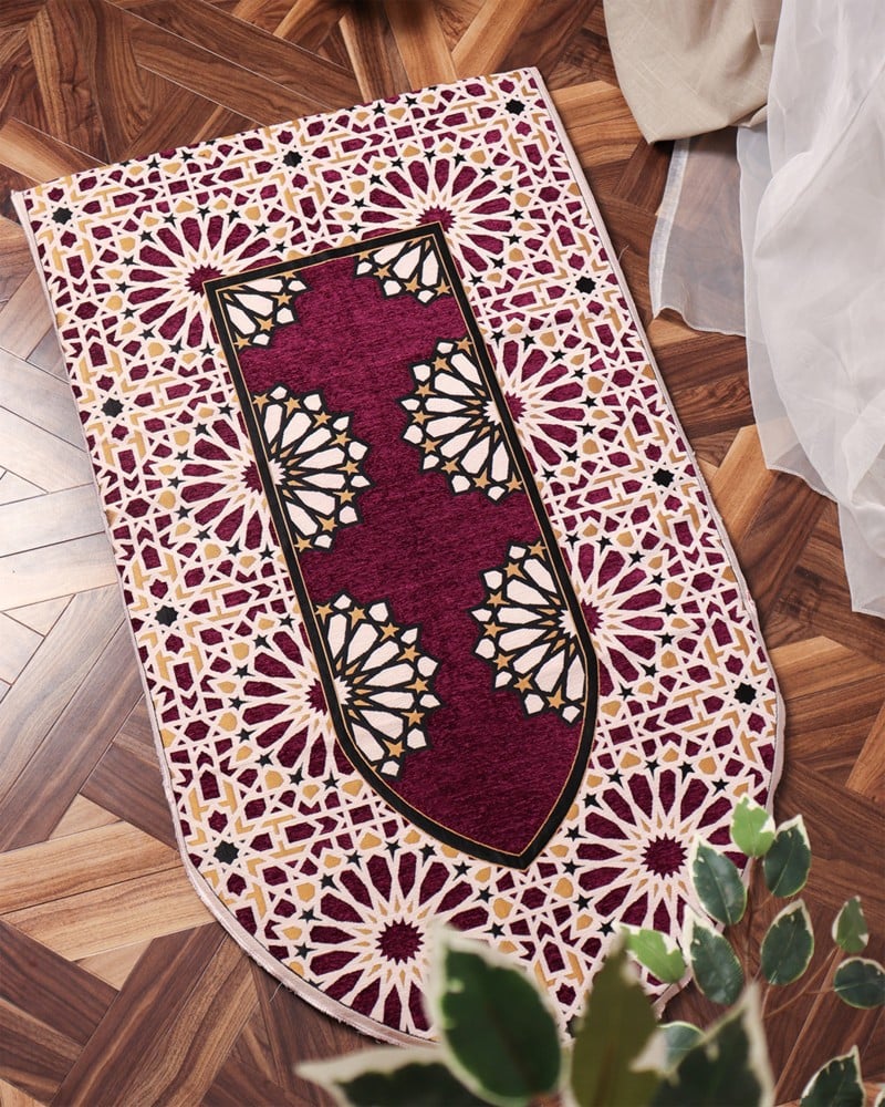 سجادة الزخارف -مبطنة للجنسين- لوزي
