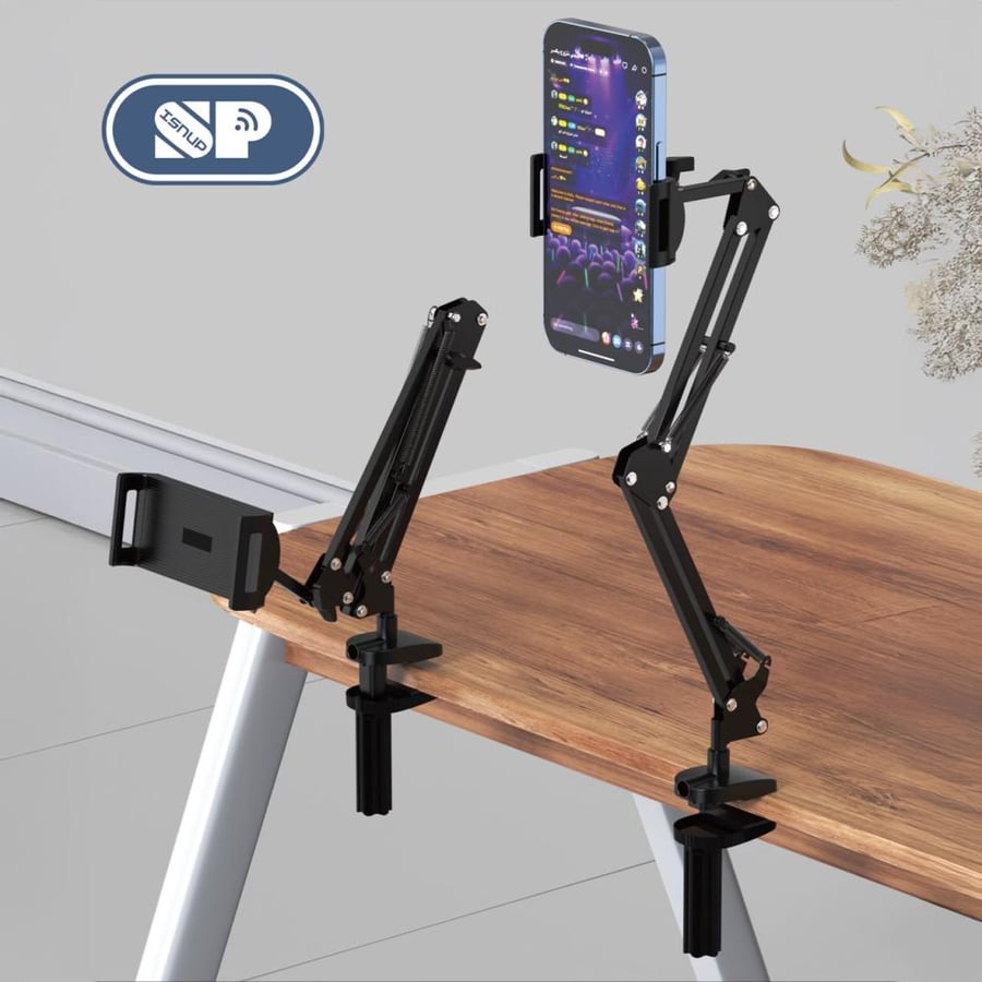 استاند تصوير جوال مع مشبك للتثبيت حديد SP CLAMP 2200122