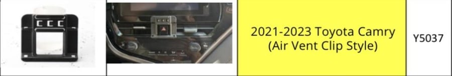 هولدر بتقنية ماق سيف تويوتا كامري 2021-2023 (نمط مشبك فتحة التهوية
