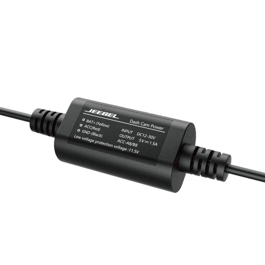 كيبل جيبل OBD لتشغيل الداش كام 24 ساعة – طاقة ثابتة تايب سي