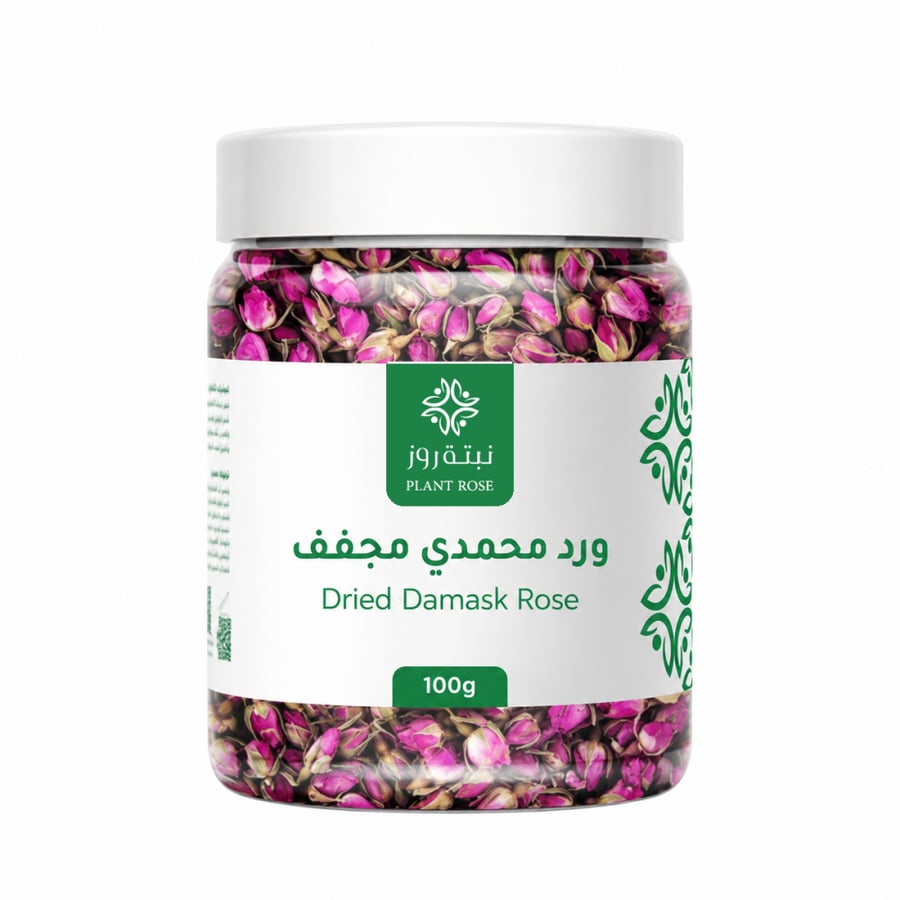 ورد محمدي مجفف - 100 جرام
