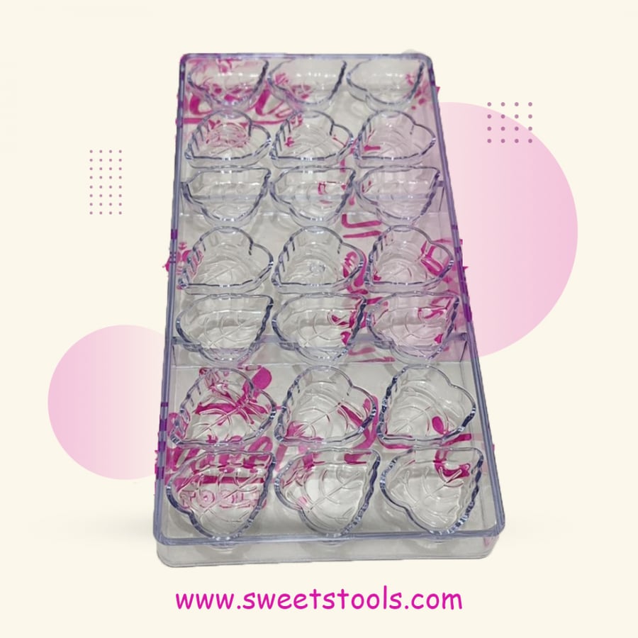 Acrylic mold with tree paper