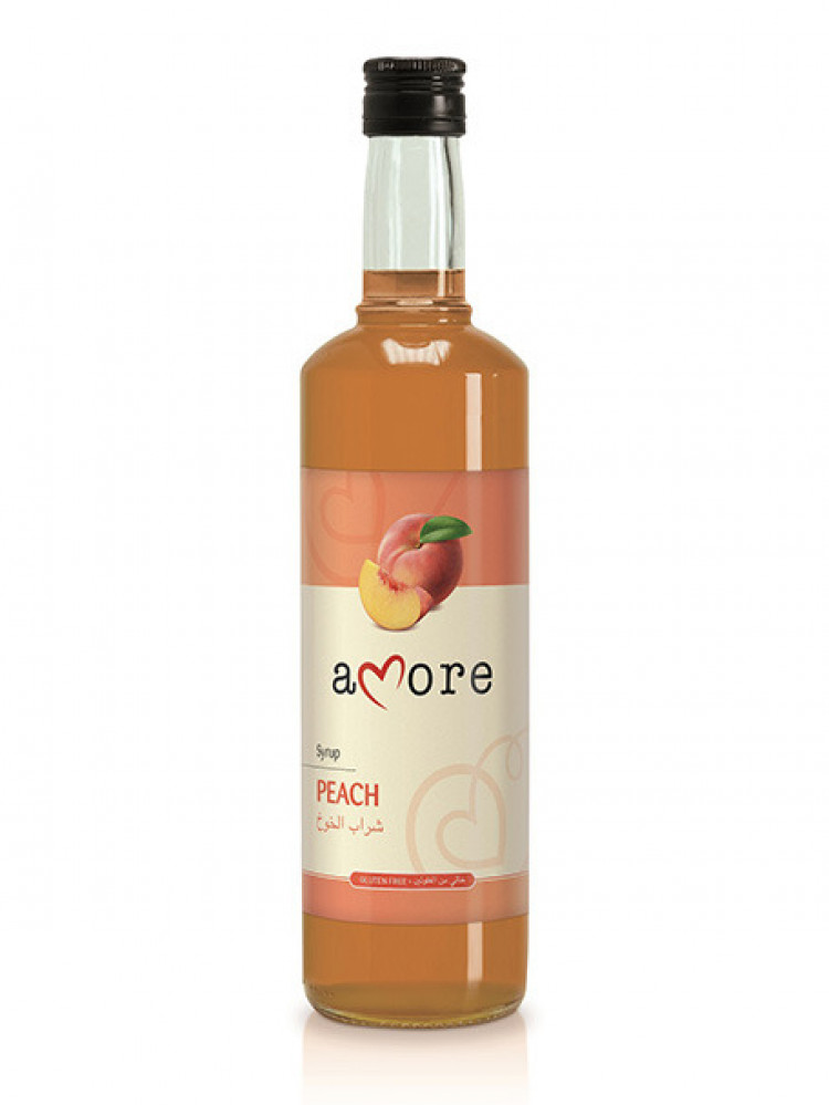 PEACHE  SYRUP  AMORE - سيروب خوخ اموري