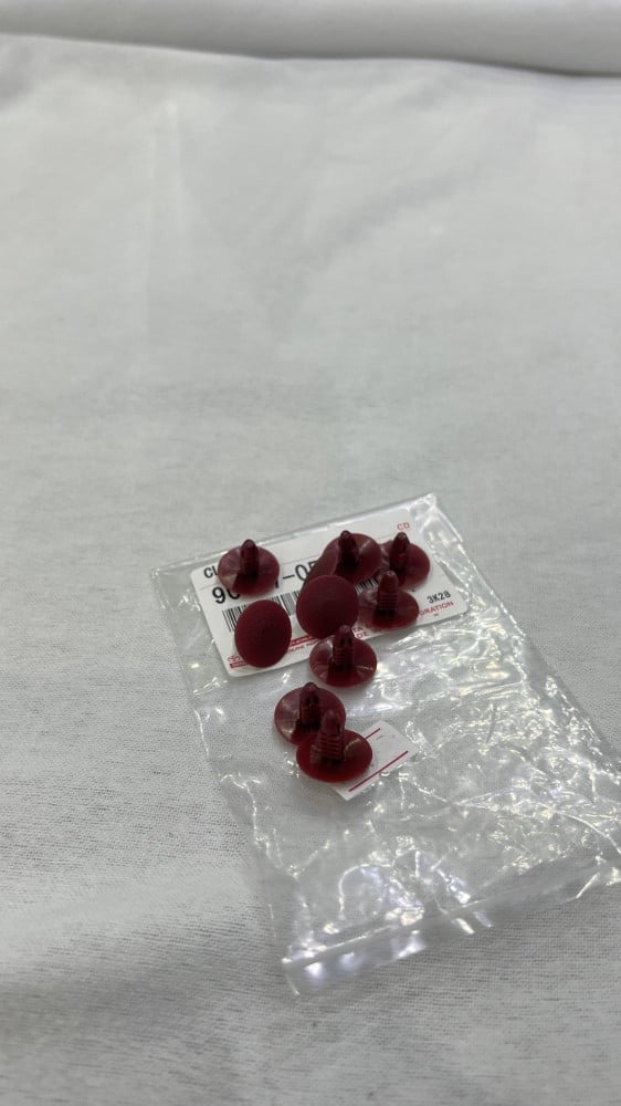 Roof clamps for Hilux 98-2005, original, maroon, sold individually