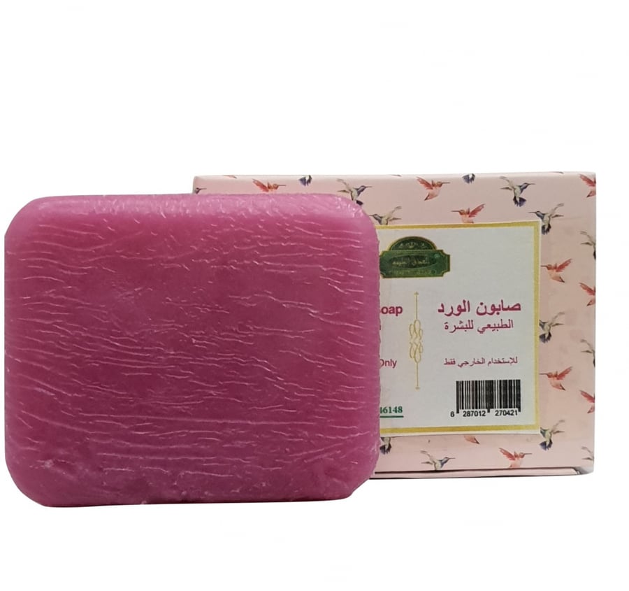 صابون الورد طبيعي