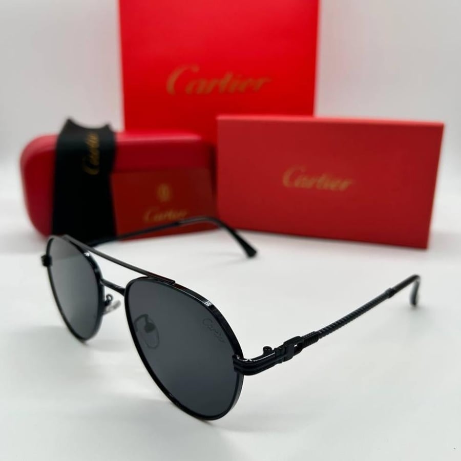 نظارات كارتير Cartier -كارتير طيار الأسود