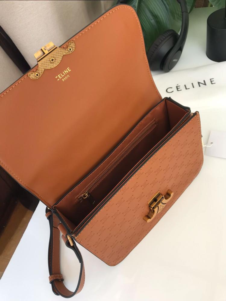 شنطة نسائية ماركة سيلين  Celine بني فاتح