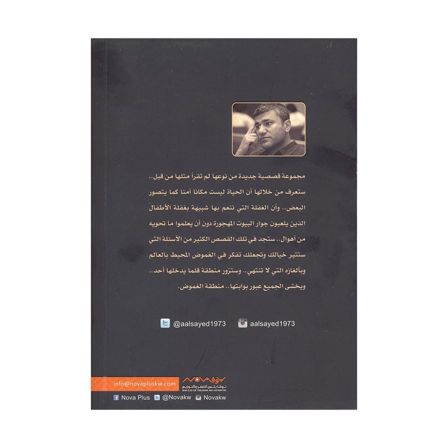 منطقة الغموض مجموعة قصصية بالغة الغرابة تثير لديك تساؤلات لا تنتهي عبدالوهاب السيد الرفاعي