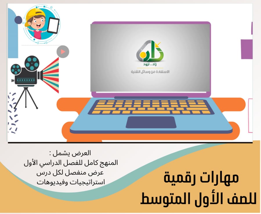 مهارات رقمية 1 متوسط- الترم الاول 1448هـ