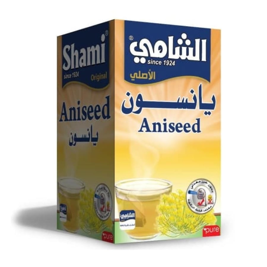 شاي يانسون من الشامي 20ظرف