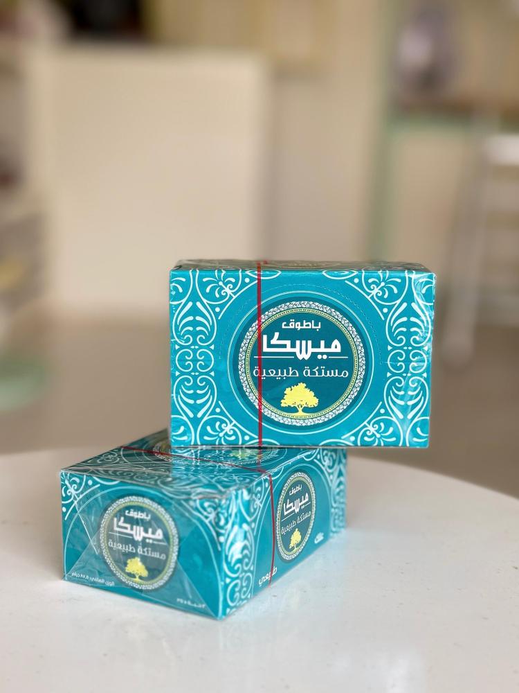 لبان مستكه طبيعيه من " باطوق" نكهه طبيعيه أصيله -