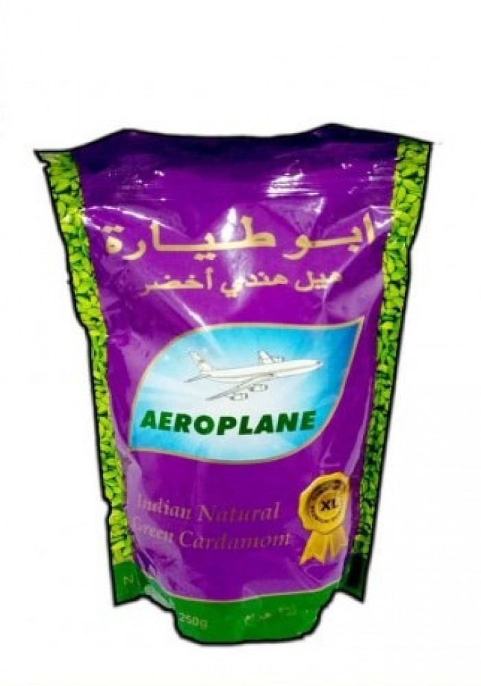 هيل ابو طيارة هندي اخضر 250 جم