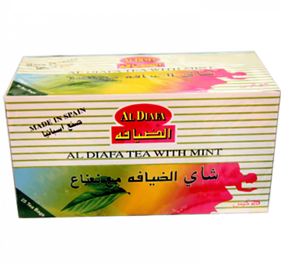 شاي الضيافة مع النعناع
