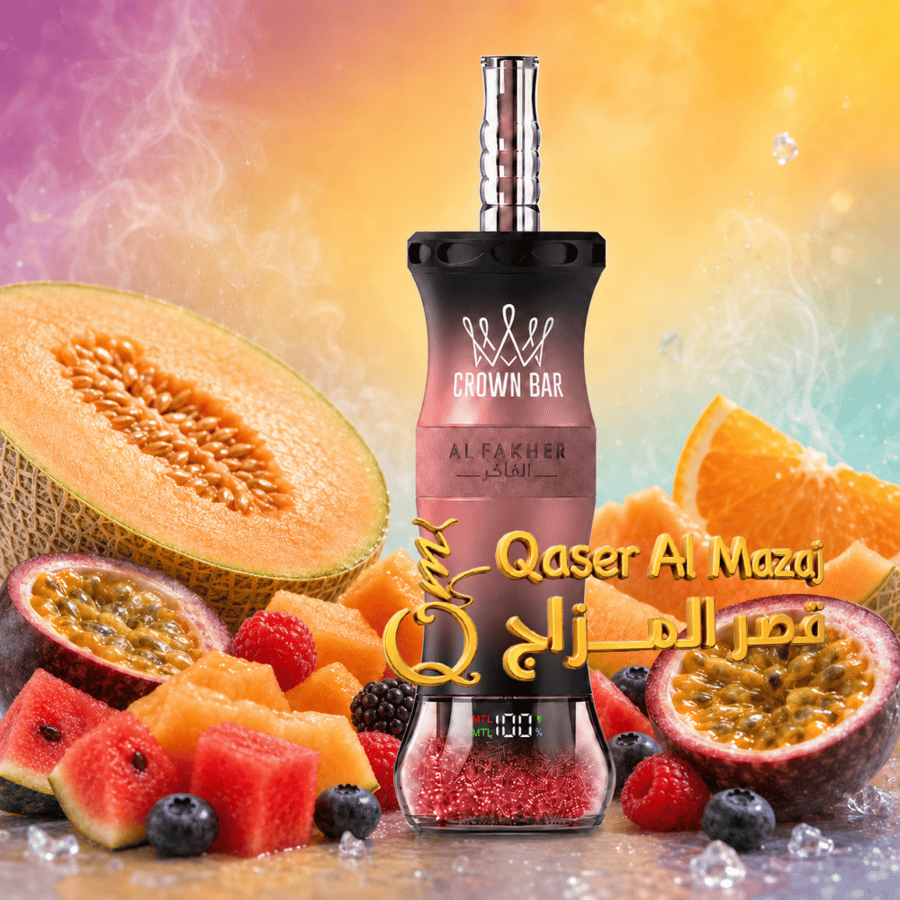 سحبة شيشة جاهزة ماجيك لوف Al Fakher Crown Bar Cloud X Magic Love 60000 Puffs Disposable