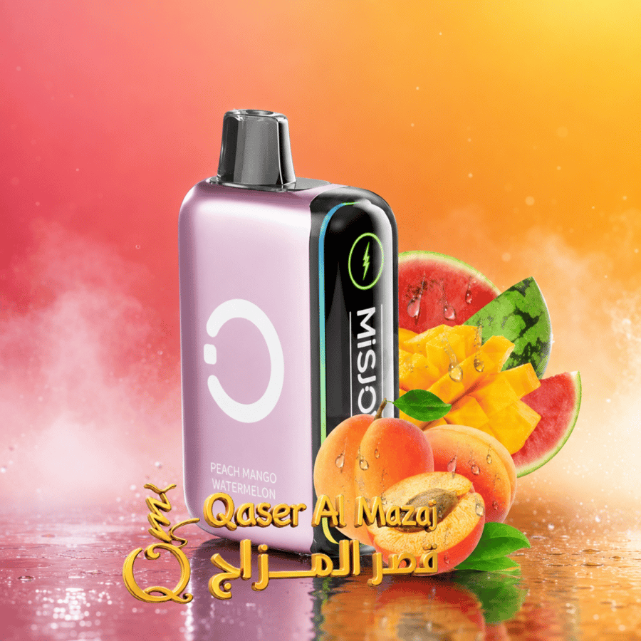 سحبة جاهزة خوخ مانجو بطيخ MISJOY Beta Peach Mango Watermelon 50000 Puffs Disposable