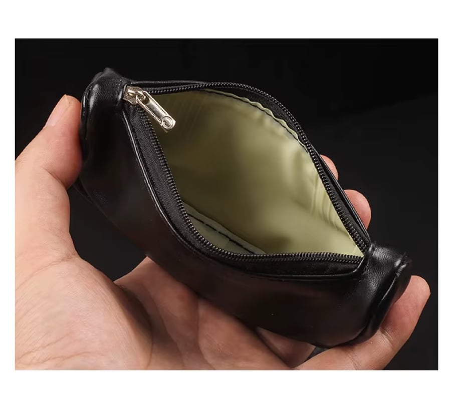 حقيبة غليون جلد Leather Tobacco Pipe Pouch