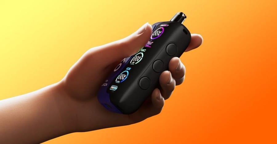 سحبة جاهزة اوكسبار عنب اسود OXBAR Tri Fusion Black Grape 40000 Puffs Disposable