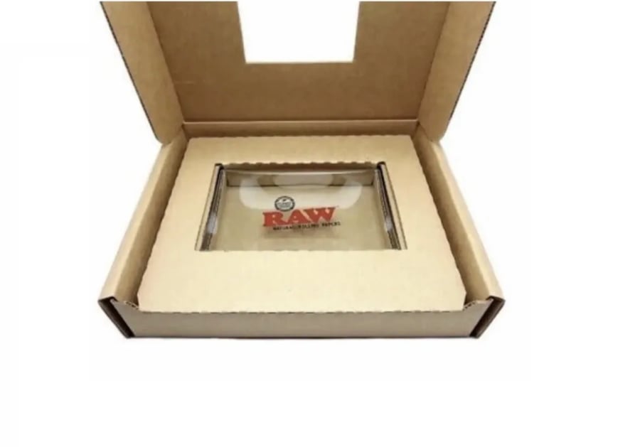 Raw Glass Rolling Tray
