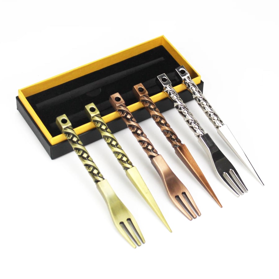 Hookah Fork & Twisted Mace Poker
