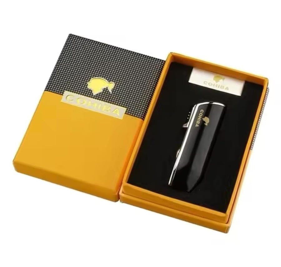 Cohiba Cigar Jet Lighter Classic Black
