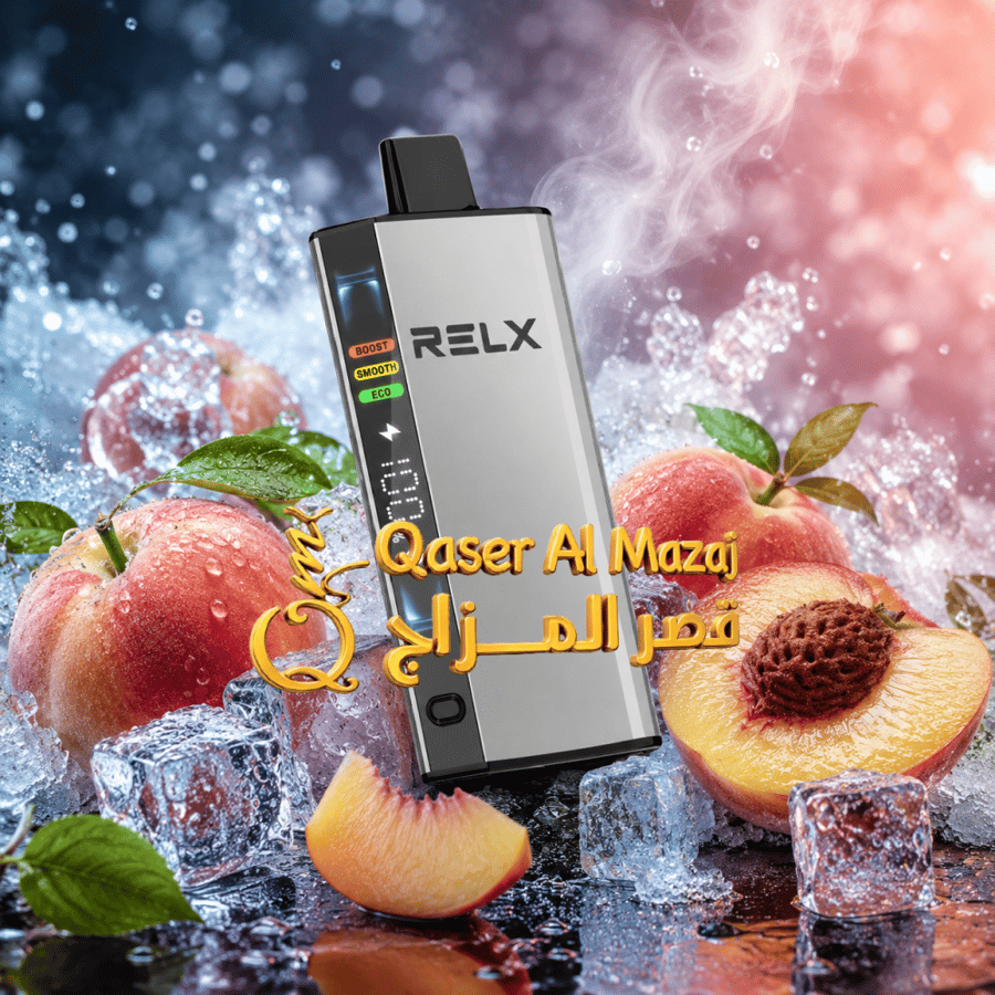 سحبة جاهزة ريلاكس خوخ آيس RELX ACE Peach Ice 20000 Puffs Disposable
