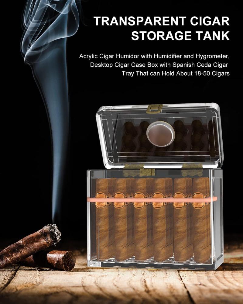 Acrylic Cigar Humidor