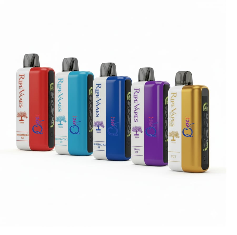 Ripe Vapes Thrive Grape Ice 40000 Puffs 20mg Disposable