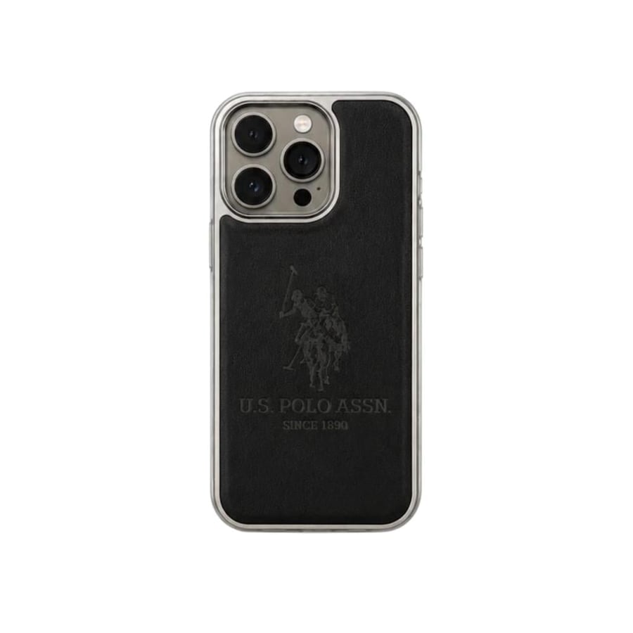 بولو كفر جلدي فاخر لايفون 15 بروماكس مقاوم للصدمات - Polo Luxury Case