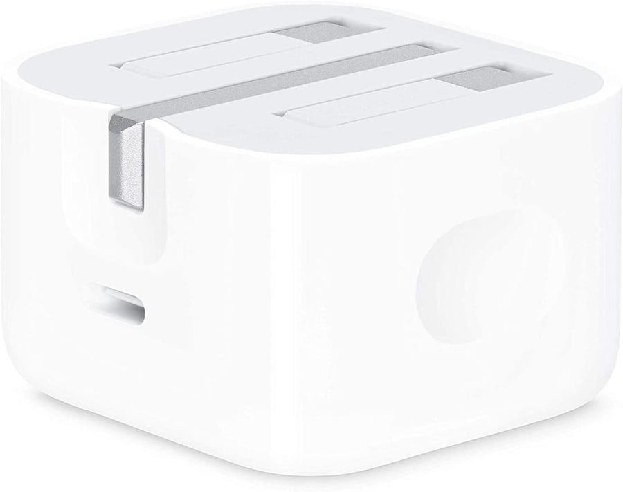 ابل فيش جداري الاصلي ، 40 واط، منفذ تايب سي، ضمان حاسبات العرب Apple