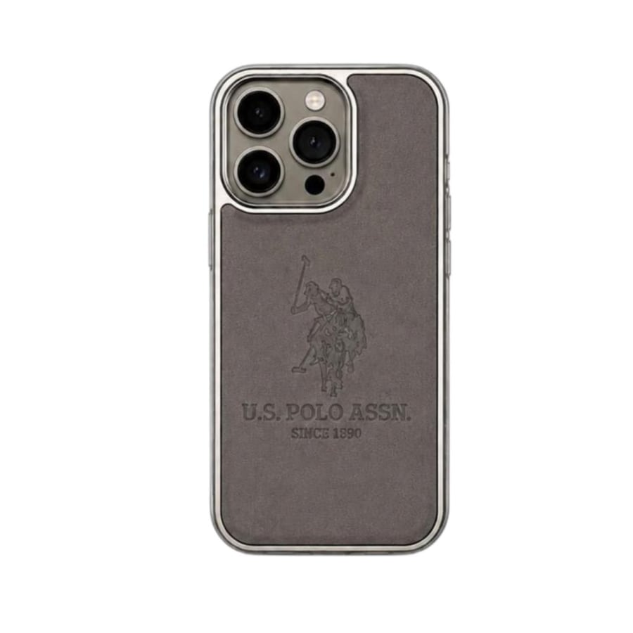 بولو كفر جلدي فاخر لايفون 16 بروماكس مقاوم للصدمات - Polo Luxury Case