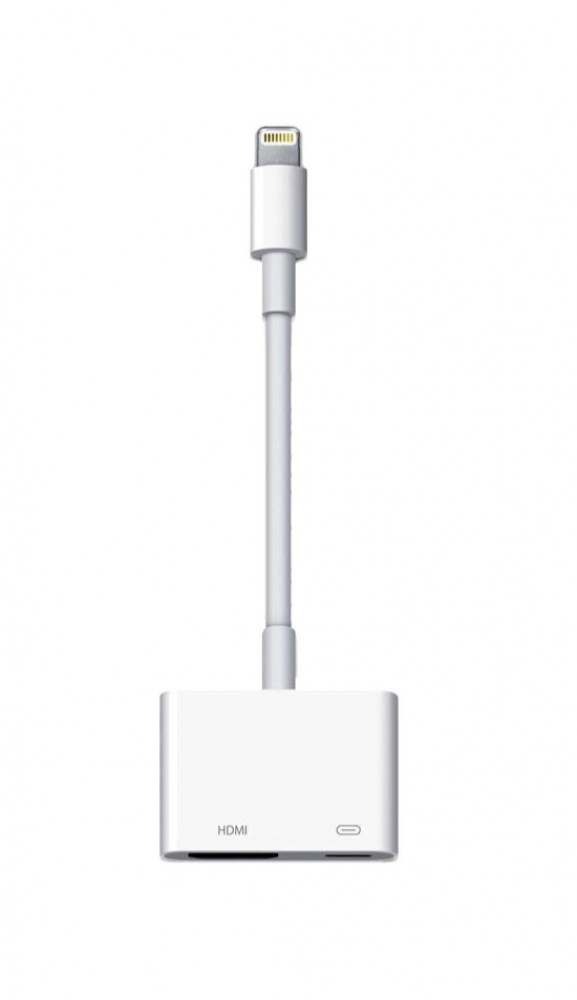 وصلة ابل لايتنينج الى اتش دي ام اي الاصلية HDMI ضمان حاسبات العرب
