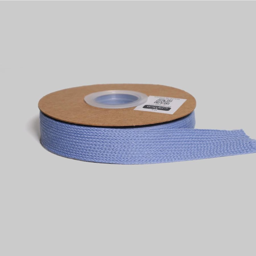 1296-050 medium blue cotton strips