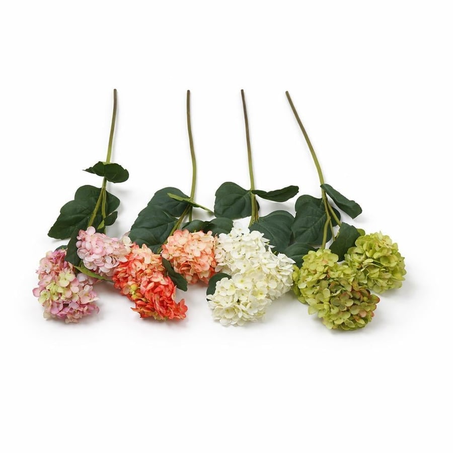 1301-04 Pink Hydrangea Branch