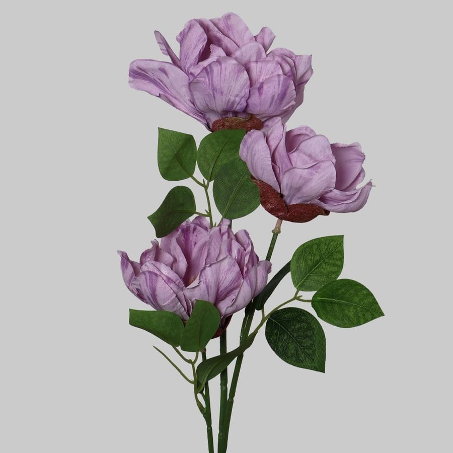 Lavender peony branch