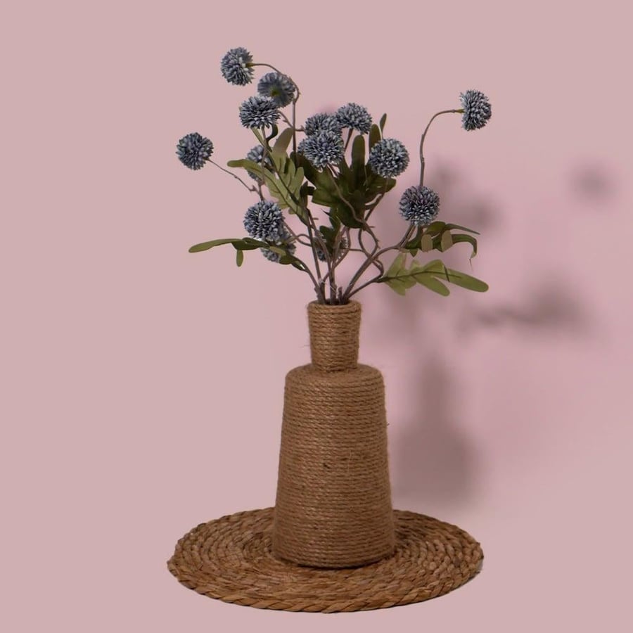 A branch of a violet dandelion flower