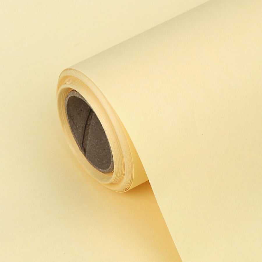 Yellow paper roll